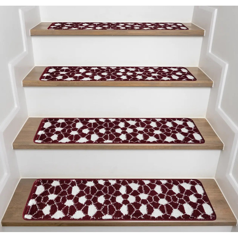 Tapis d'escalier 9x28in , Beige
