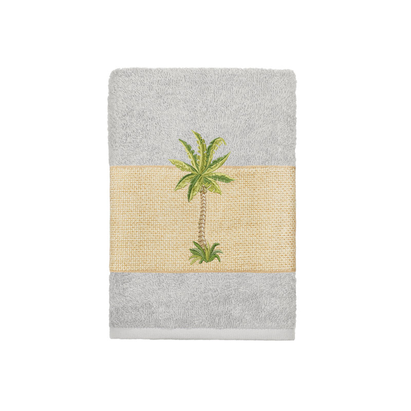 Colton Midweight Washcloth, Light Gray
