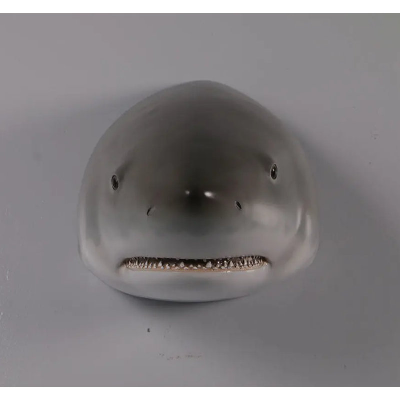 Great White Shark Head Wall Decor Statue
