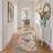 Ascentia Chinoiserie Oriental Landscape Scenery Washable Area Rug with Non-Slip Backing-149992131