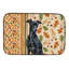 Tapis de séchage noir Black Greyhound Heirloom