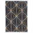 Kristopher Geometric Handmade Tufted Charcoal/Green Area Rug-31943221