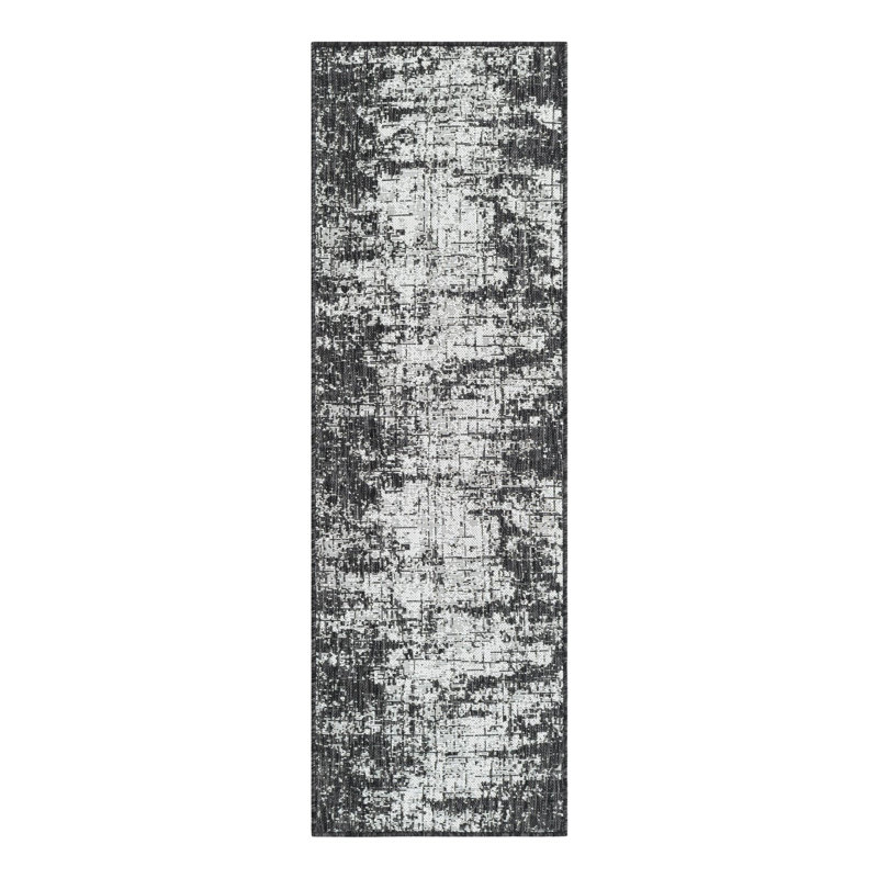 Tapis intérieur / extérieur d'extérieur moderne, Tapis de couloir 2 pi x 6 pi 1 po