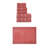 Buariki Collection 100% Soft Cotton Bath Towel Set & 1 Pc Bath Rug, Reversible-102443077-127851102