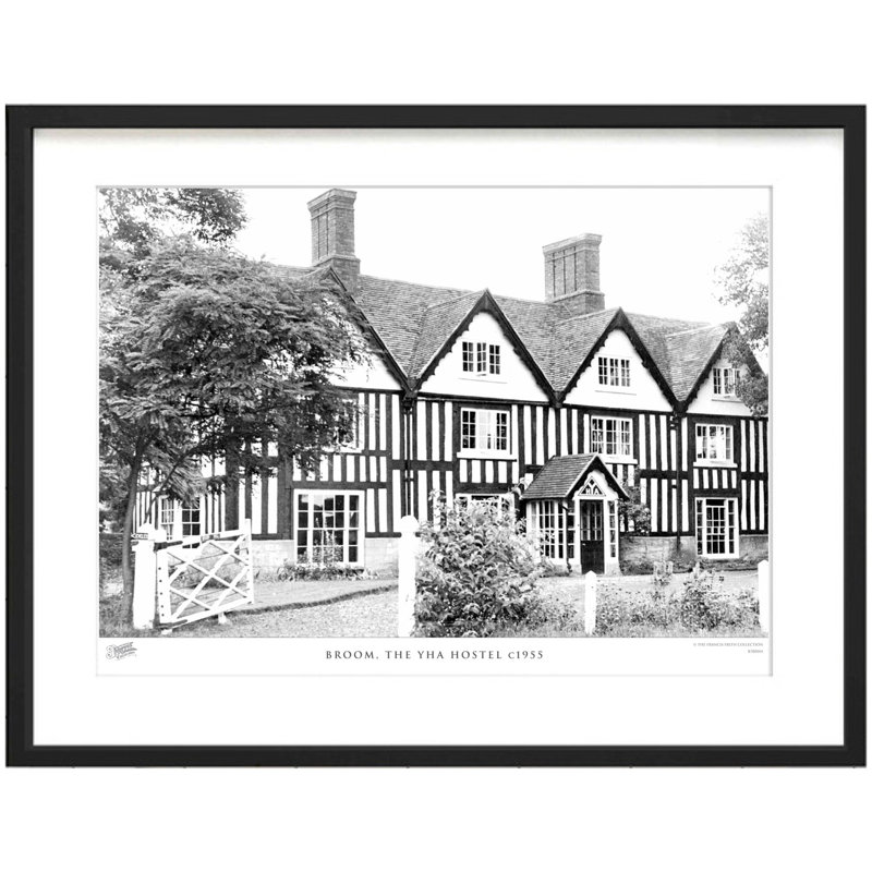 Broom, The YHA Hostel C1955 by Francis Frith - Single Picture Frame Print, 40cm H x 50cm W x 2.3cm D