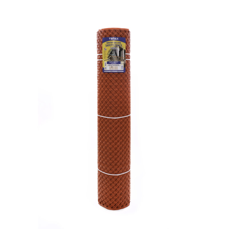Clôture de sécurité Sentry Secura Diamond, H 60 po x l 1 200 po, Orange
