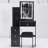 Versatile Vanity Table Set with Advanced LED Mirror and Spacious Storage