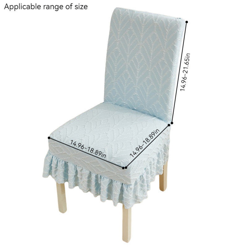 Housse pour chaise de salle à manger en polyester