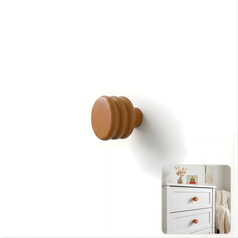 ROUS Hardware Mid-Century Modern Honey Comb Knob, Copper (Brown)