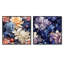 Cutrer - Ensemble de 2 collages carrés floraux-101844758-101844759