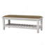 Banc blanc antique