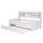 Wooden Captain Daybed Bed With Built-In Bookshelves-338012567-338012563