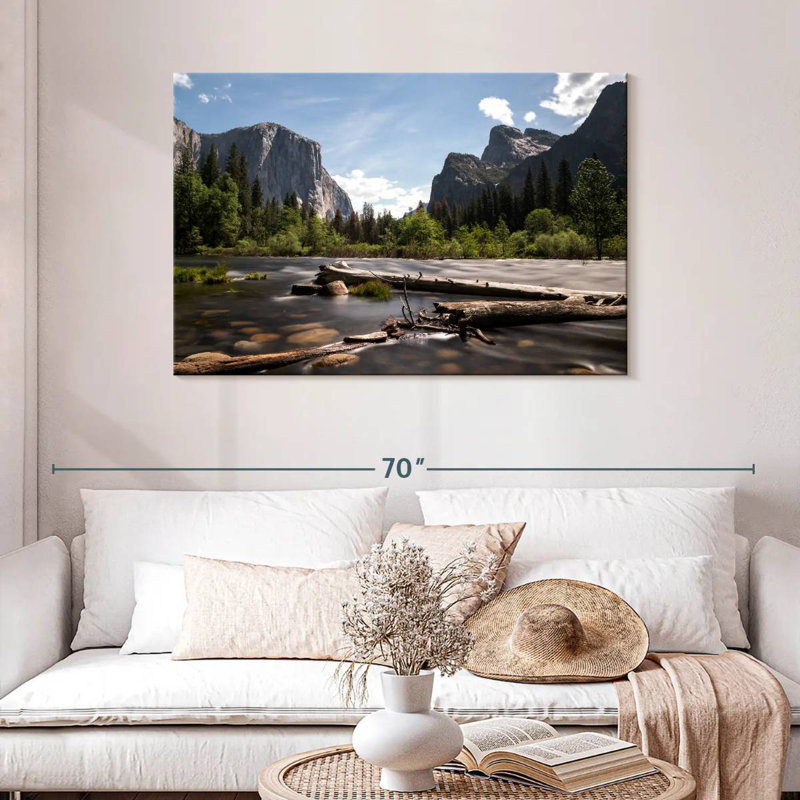 Alvord El Capitan River, H 30 po x l 45 po