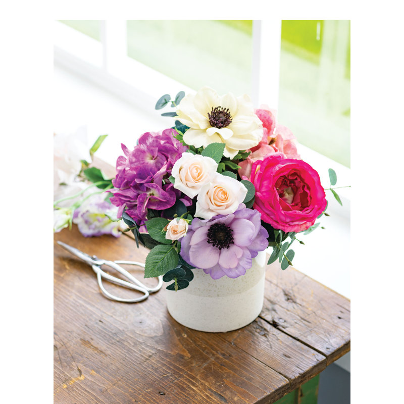 Ensemble de pots à fleurs en céramique 3 pièces Cabello
