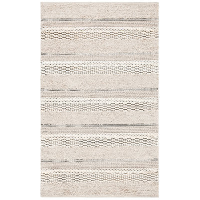 Tapis rayé en coton Magellan Natura