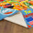 United States Map Educational Learning Game Play Non Slip Kids Rug Carpet Classroom Playroom Mat-22600032