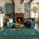  Floral Washable Rugs Non-Slip Ultra-Thin Soft Area Rug Vintage Botanical Print Carpet