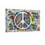 Impression sur toile, symbole de la mode et graffiti-1801252950