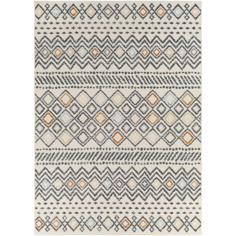 Hyrmet Moroccan Indoor Rug, Rectangle 5' x 7'