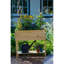 Handmade Wood Raised Bed