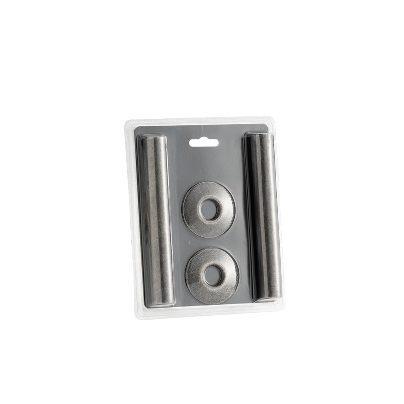 Luxury Pipe Shrouds & Collars Black Nickel 130Mm, Pewter