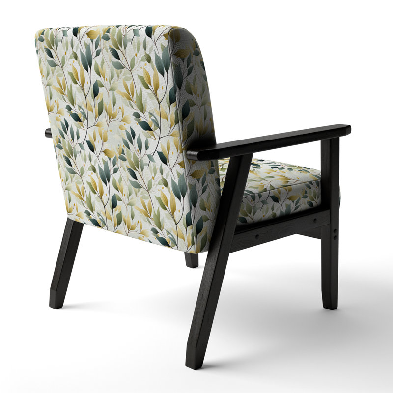 Fauteuil d'appoint rembourré moderne et contemporain Whispering Zen
