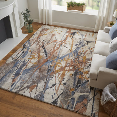 Tapis rectangulaire Rivah