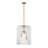 Torrix 3-Light Pendant in Warm Brass-197848003