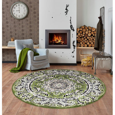 Round Dylis 120cm X 120cm Area Rug
