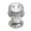 Caché medium round knob with flared foot with an 18mm Swarovski Clear Crystalin Chalice-124873090
