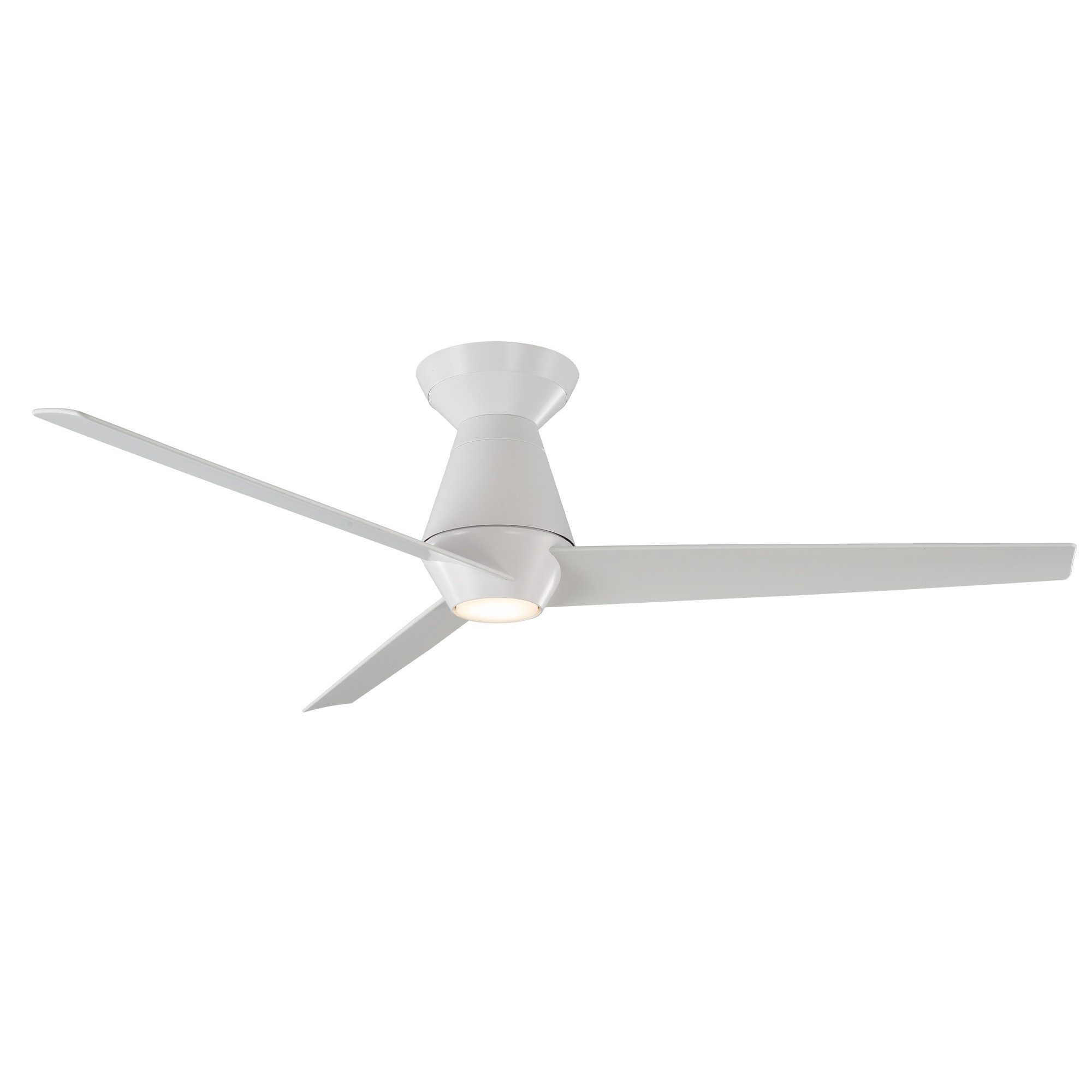 52" 3 - Blade Smart Propeller Ceiling Fan with Remote Control and Light Kit with Selectable Color Temperature Included, 3000K