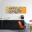 «Almond Blossom On Orange» par Vincent Van Gogh - Estampe numérique sur toile tendue avec châssis-331593539-376113851