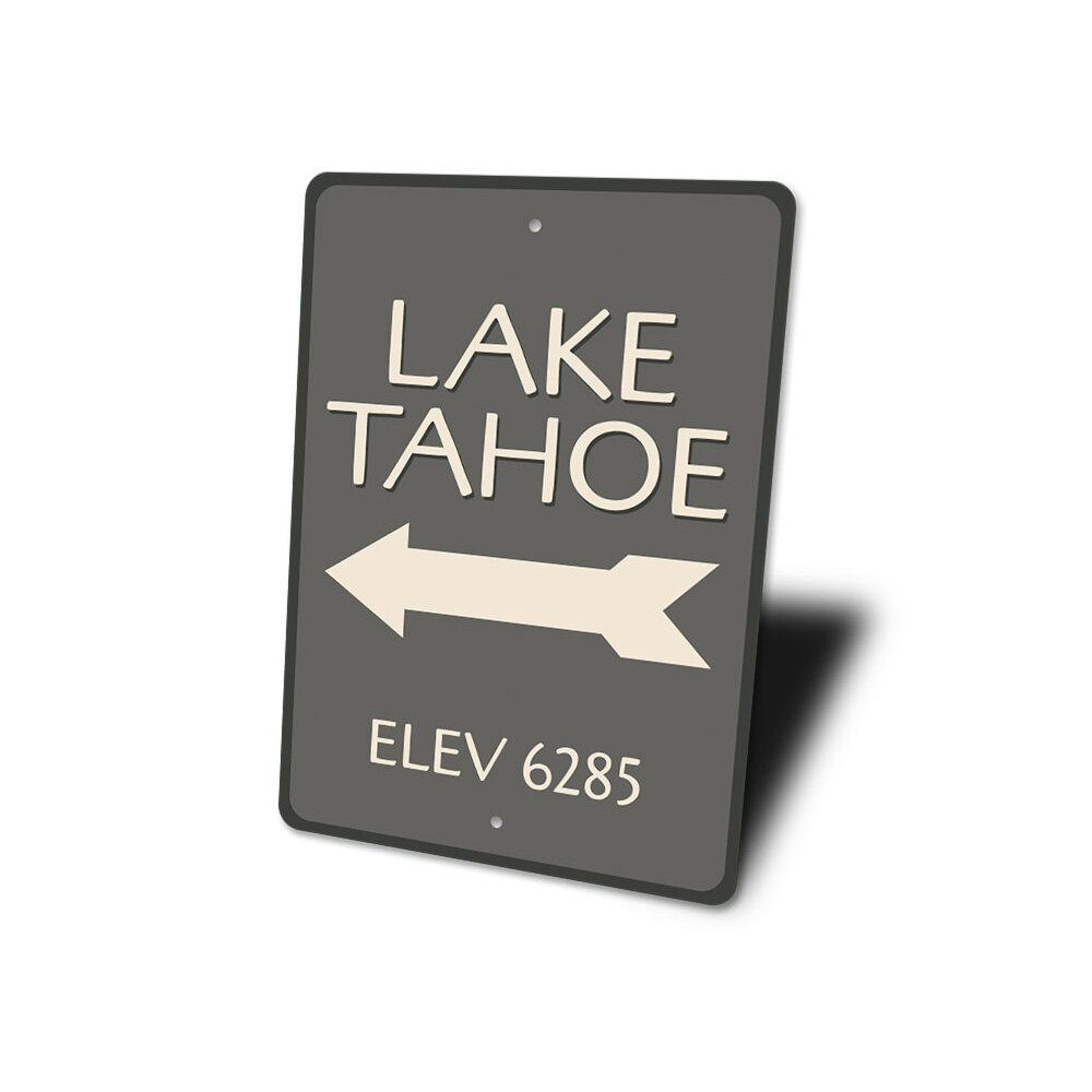 Lizton Sign Shop Inc Lake Tahoe Aluminum Sign Wayfair