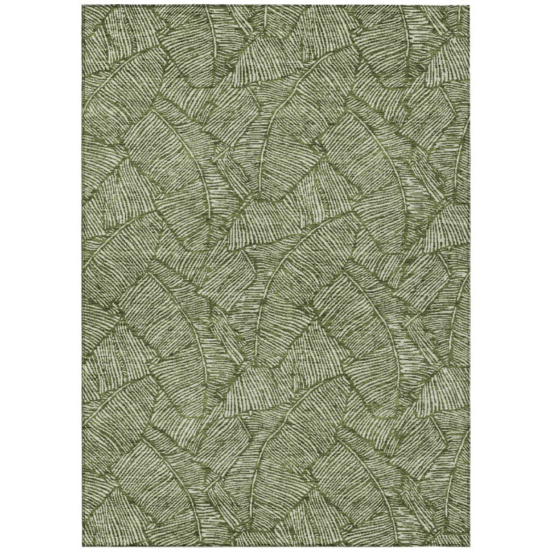 Colwart Floral Indoor / Outdoor Rug, Rectangle 9' x 12'