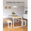 Ezzah Dining Set, Dining Table with Benches-799207061-746919459-746919456