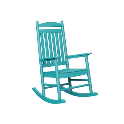 Casual Back Outdoor Porch Rocker