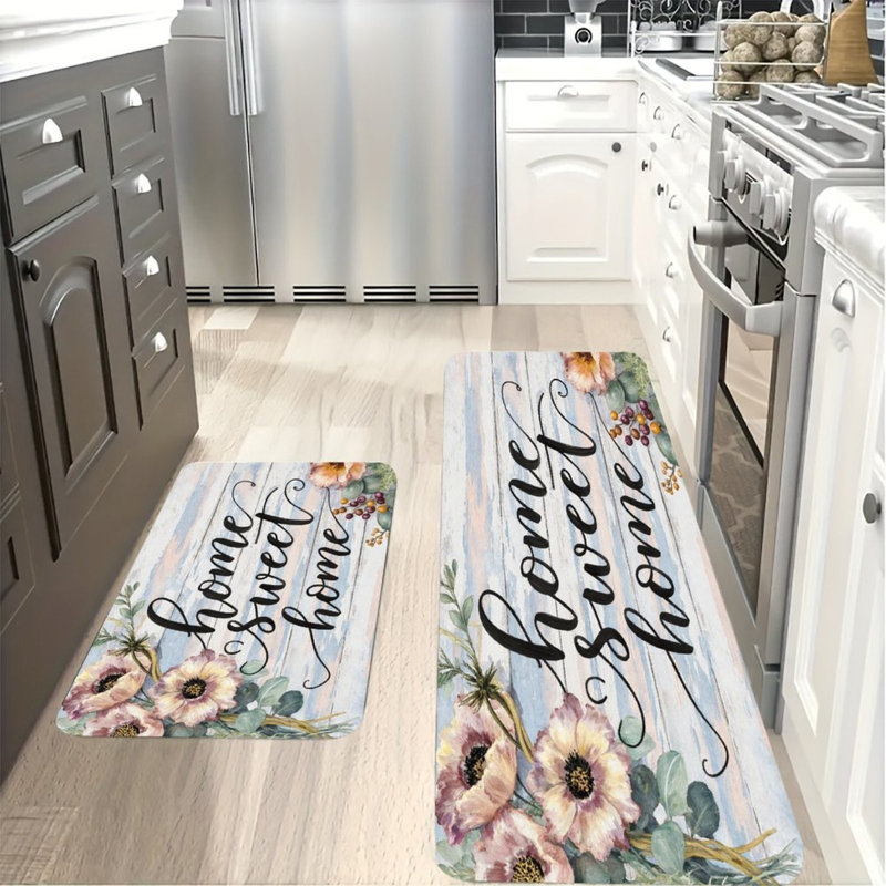 Ensemble de 2 tapis de cuisine Rustic Home