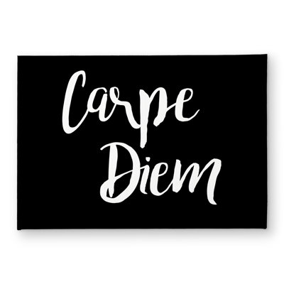 Carpe diem 2 Door Mat - Typo & Symbols for Home Decor