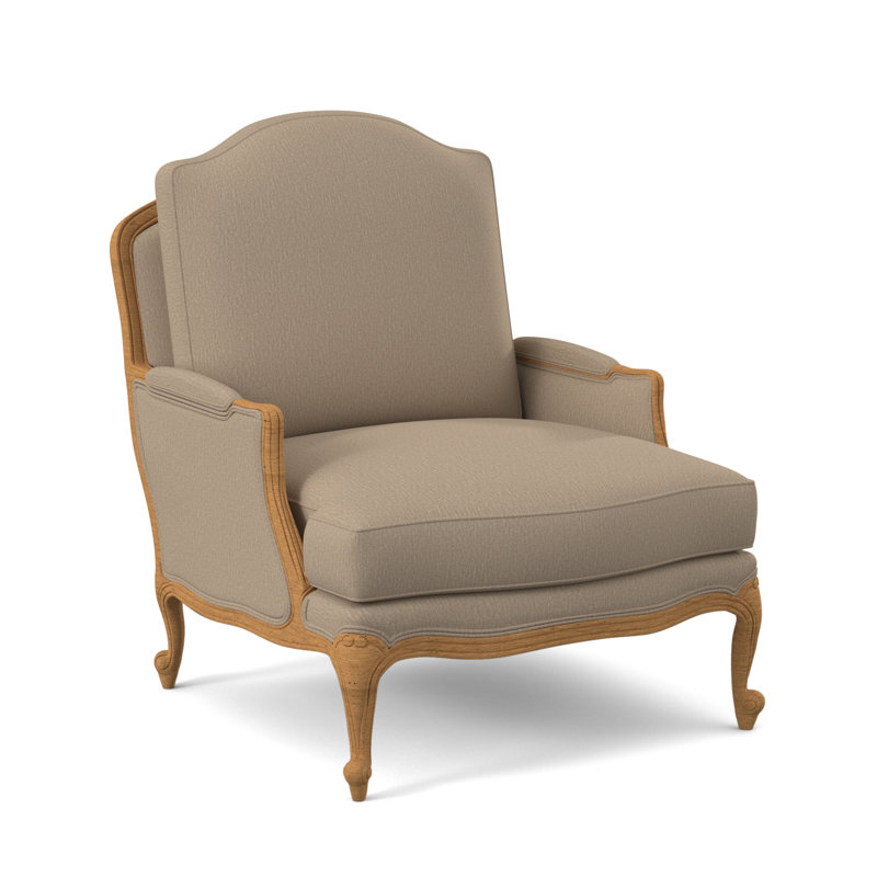 St. Helena Armchair, Amber, Structure Royal Blue