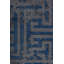 Rapture Gray/Blue Geometric Luxury Area Rug-68867619