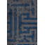 Rapture Gray/Blue Geometric Luxury Area Rug-68867621