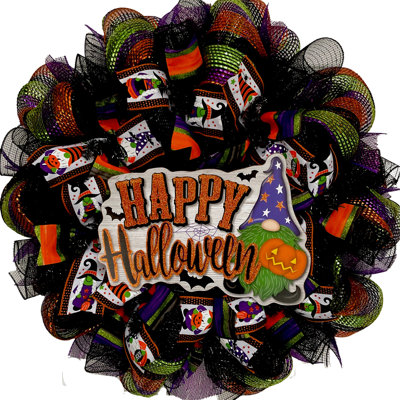 Couronne de gnome Rhile Happy Halloween Wizard