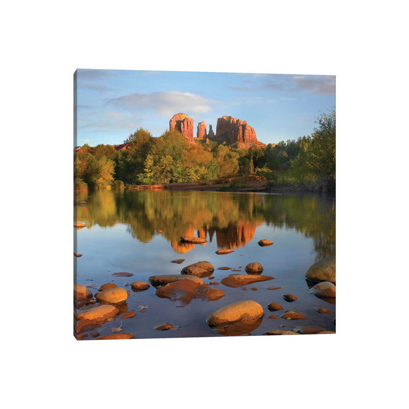 Red Rock Crossing, Arizona by Tim Fitzharris - Wrapped Canvas Print, 30.48 cm H x 30.48 cm W