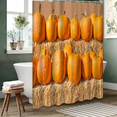 Rideau de douche transparent transparent, rideaux de douche pour la salle de bain avec 12 crochets