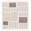 Geometric Handmade Kilim Wool/Cotton Area Rug in Ivory/Black-837964999
