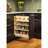 Rev-A-Shelf Wood Spice Insert Accessory for 448 Series Soft Close Organizer-93603923