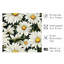 «Floral Daisy Flowers V», reproduction d'art moderne sans cadre-552022851