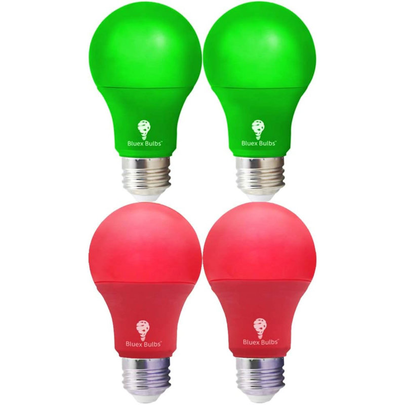 Ampoules, Vert/rouge