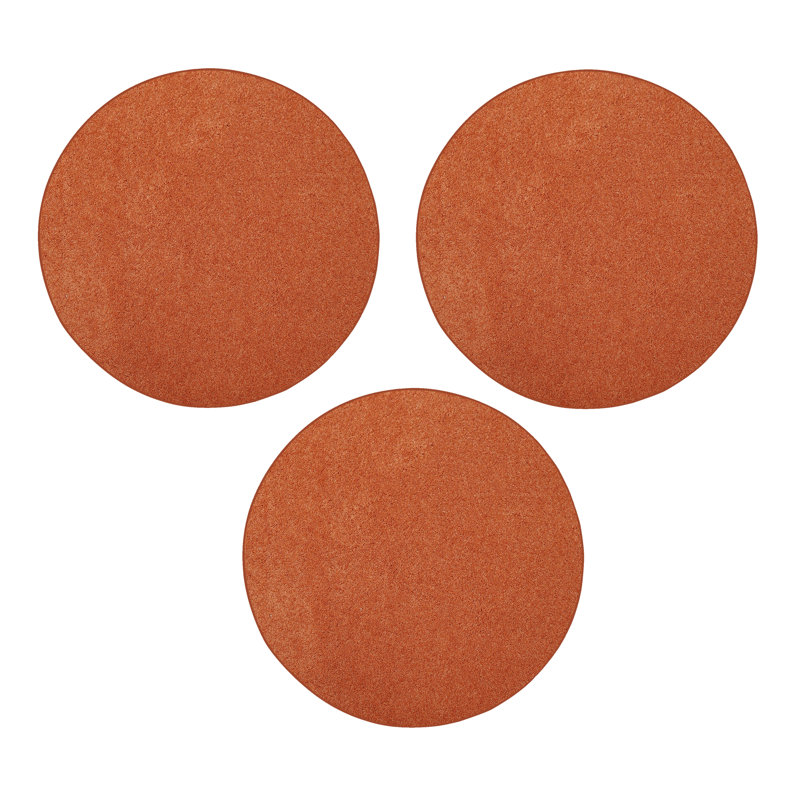 Parkmont Orange Rug, Round 1'