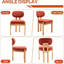 Chaise rembourrée en bois massif Inelda-137758532-137758555